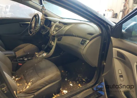2012 Hyundai Elantra Gls from USA, damaged, VIN 5NPDH4AE0CH088552